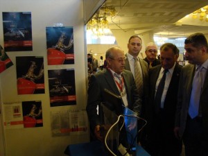 At our Novec-1230 booth in exhibition Armenia Bussines Partner, 2011 