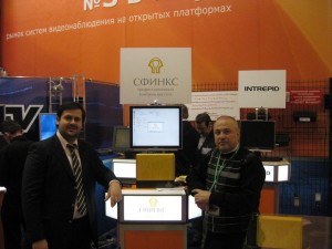 At SPHINX booth, international forum Safety technologies- 2009 